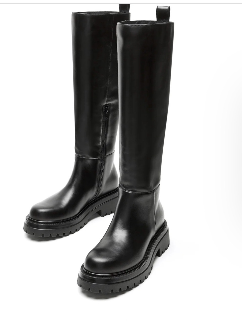 La Canadienne west leather boots black sz 39/9 brand new